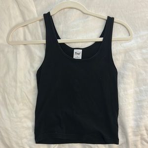 Black aritzia Bergman tank